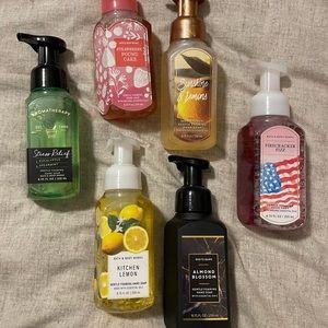 Bath and Body works hand soaps